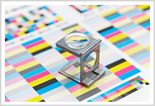 Image showing a printed press sheet and loop